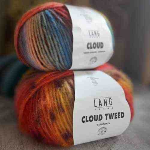 Lang Yarns Cloud and Cloud Tweed