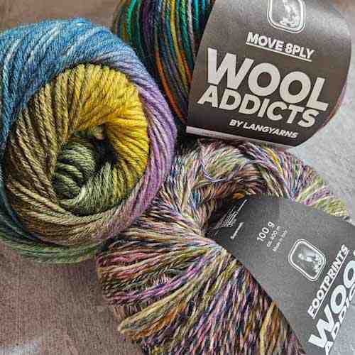 Lang Wooladdicts Sock Yarns 4ply, 6ply, 8ply