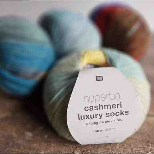 Rico Superba Cashmeri Luxury Sock Yarn