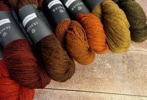 Isager Jensen Yarn 94 Burnt Orange