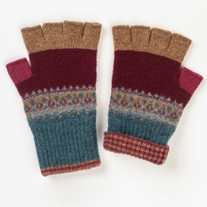 Eribe Alloa Fingerless Gloves - Velvet