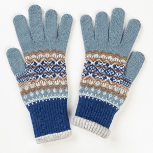 Eribe Knitwear Alloa Gloves - Dew