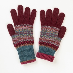 Eribe Knitwear Alloa Gloves - Velvet