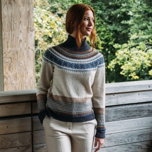 Eribe Roll Neck Alpine Sweater Taurus