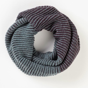 Eribe Corry Tonal Cowl - Blackgrape