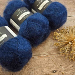 Isager Yarns Silk Mohair 54 - cobalt