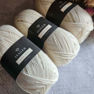 Isager Luxury Sock Yarn 500g - Natural White 0