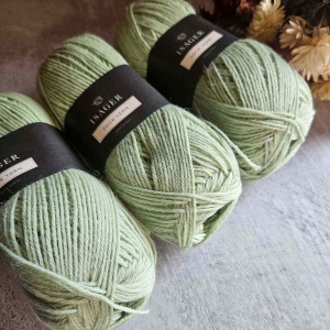 Isager Luxury Sock Yarn 50g - Light Green 46