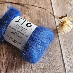 ITO Sensai  Yarn - 340 New Blue