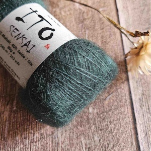 ITO Sensai  Yarn - 342 Pool Green