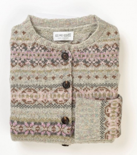 Eribe Westray Fairisle cardigan Haresfoot Timeless