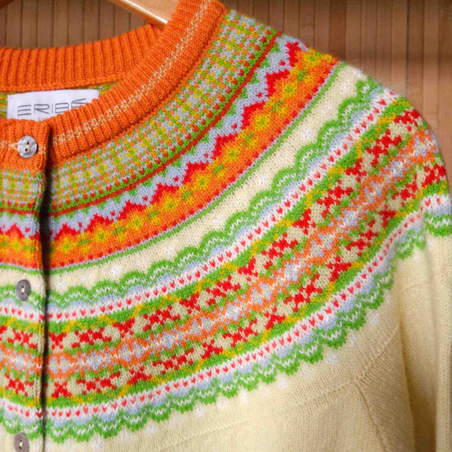 Eribe Alpine Cardigan Limoncello