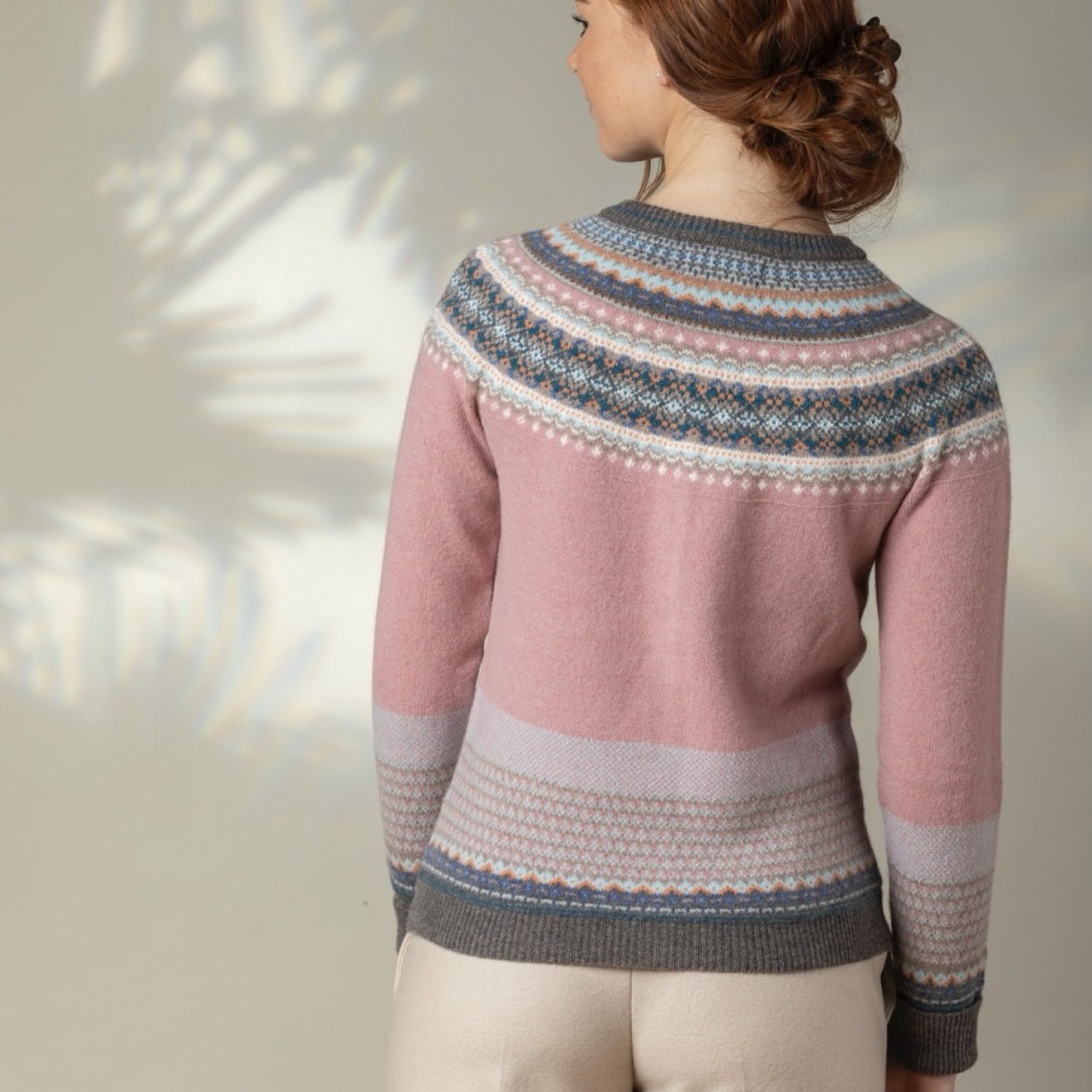 Eribe Alpine Cardigan Vintage Pink