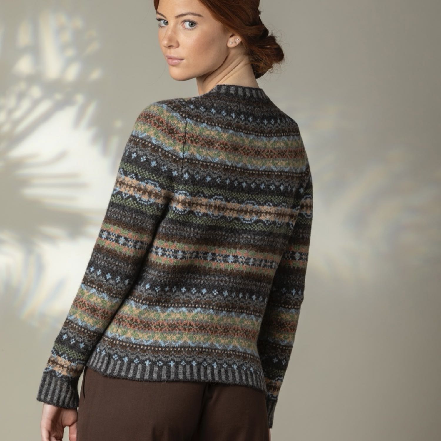 Eribe Westray Fairisle Cardigan Aviemore