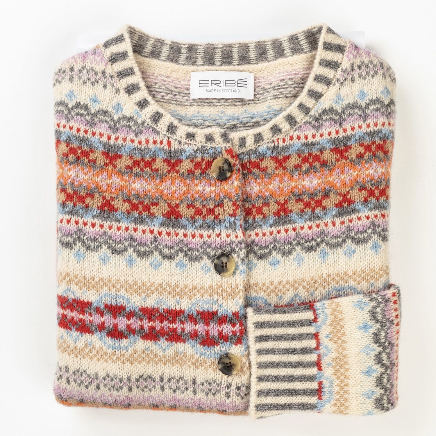 Eribe Westray Fairisle Cardigan Mallaig